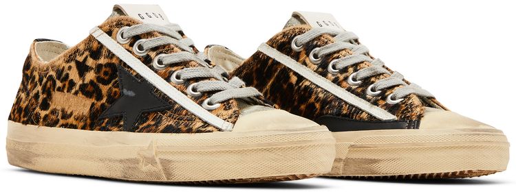 Golden Goose Wmns V Star Leopard