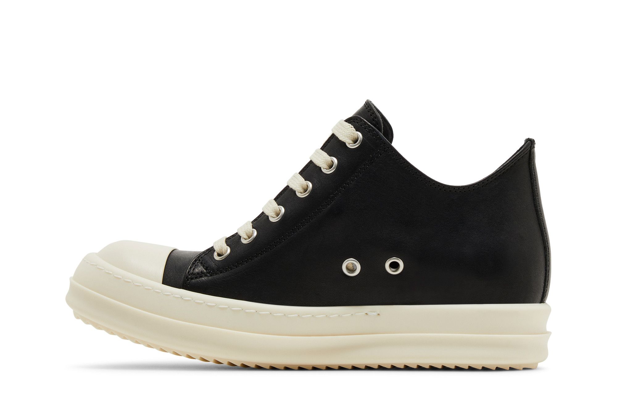 Buy Rick Owens Wmns Lido Low 'Black Milk' - RP01D2891 LOO