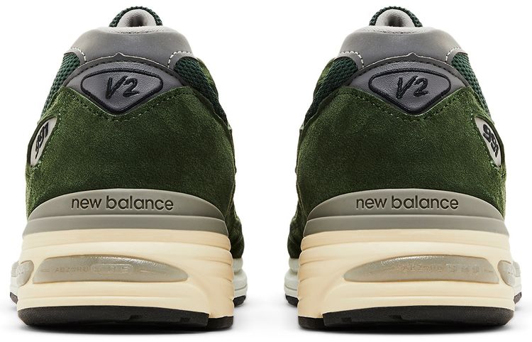 New Balance 991v2 Made in England Kombu