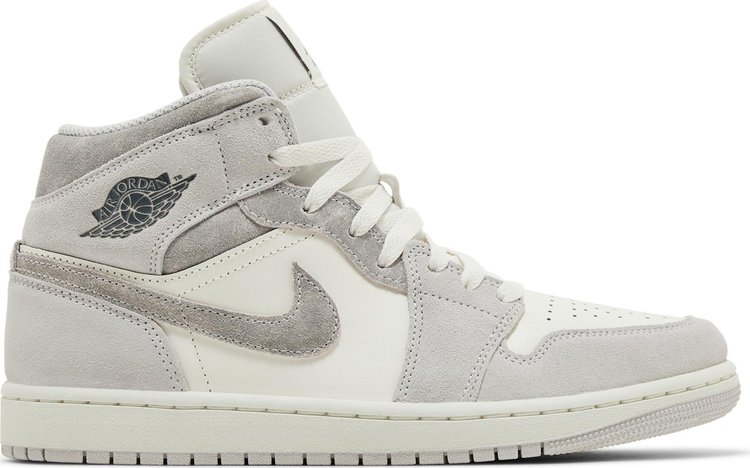 Air Jordan 1 Mid SE Neutral Grey Sail