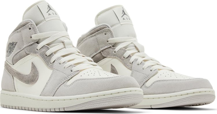 Air Jordan 1 Mid SE Neutral Grey Sail