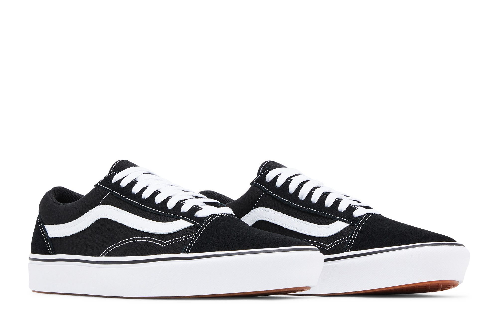 スニーカー ^VANS^ Comficushi Old School Classic Black True White VN0A3W Vans Old Skool Comfy Cush Black White Men's - VN0A3WMAVNE
