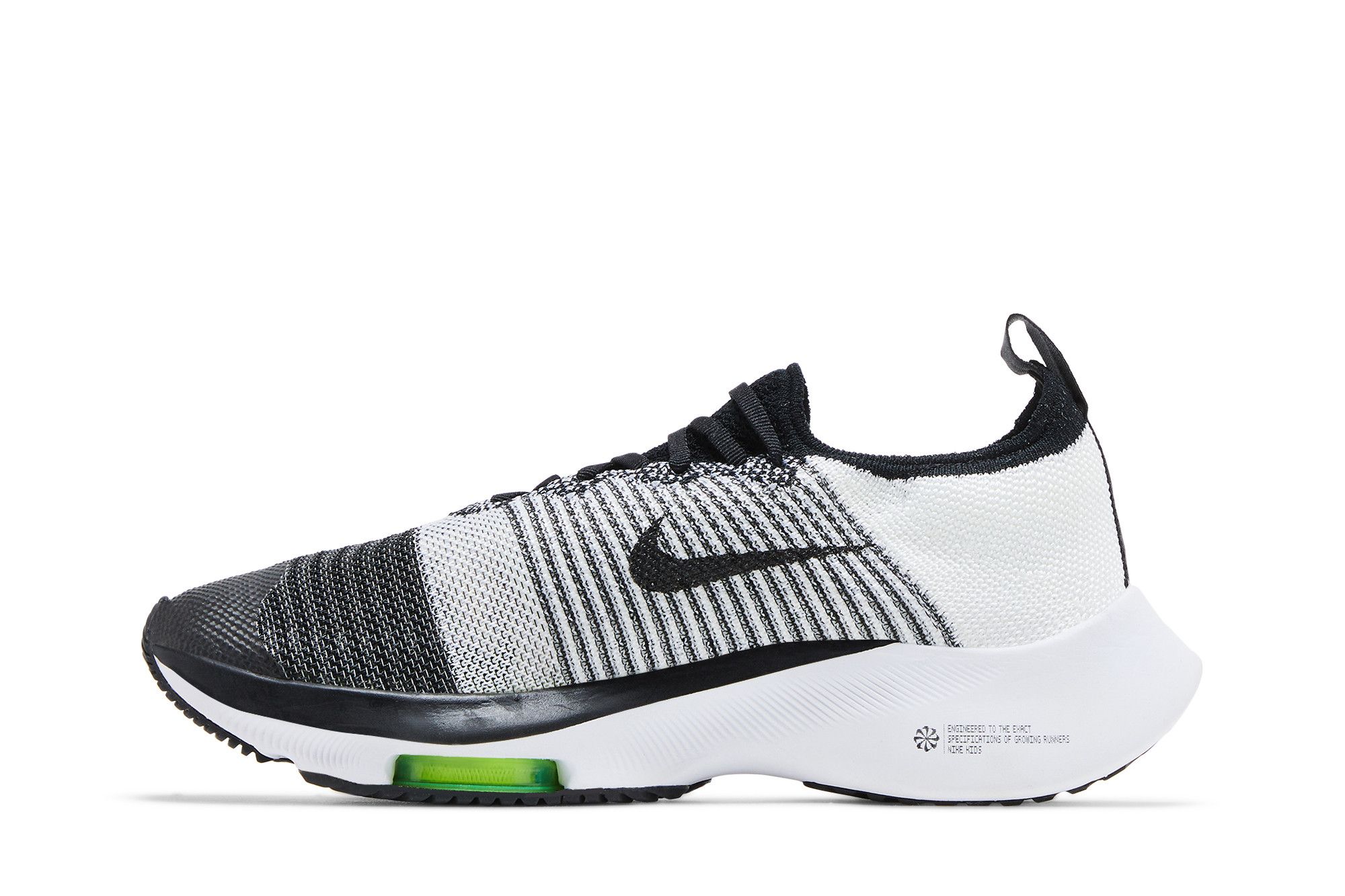 ナイキ キッズ ランニングシューズ Nike Air Zoom Tempo Flyknit GS - Black/White/Volt Buy Nike Air Zoom Tempo Flyknit GS 'Black White Volt' - CJ2102 001