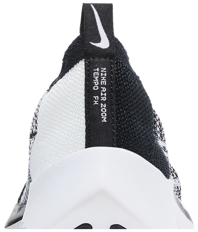 Nike Air Zoom Tempo Flyknit GS Black White Volt