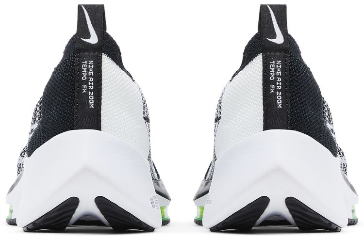 Nike Air Zoom Tempo Flyknit GS Black White Volt