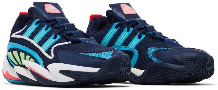 Adidas Crazy BYW 20 Collegiate Navy Signal Cyan