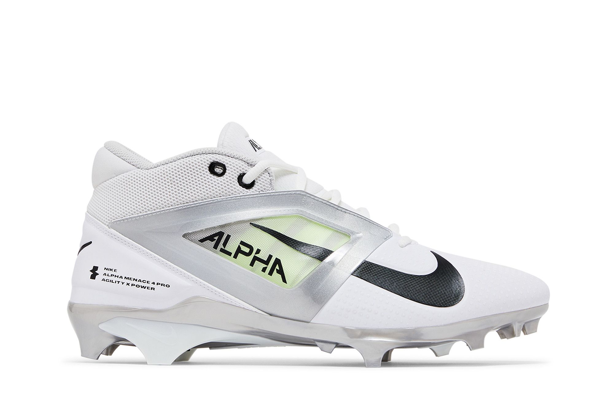 Buy Nike Alpha Menace 4 Pro 'White Black' - FD7037 100 | GOAT