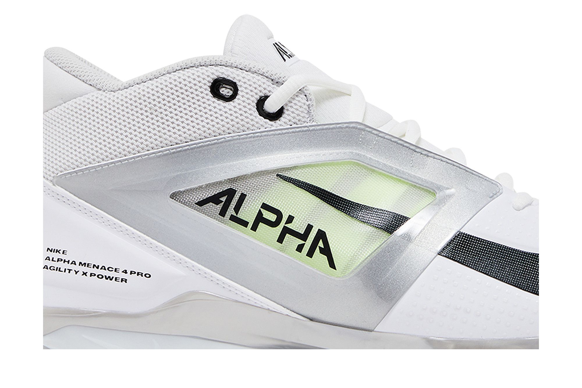 Buy Nike Alpha Menace 4 Pro 'White Black' - FD7037 100 | GOAT