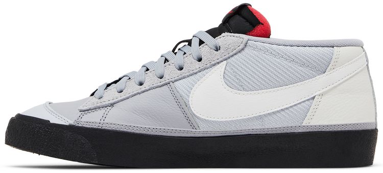 Nike Blazer Low Pro Club Wolf Grey University Red