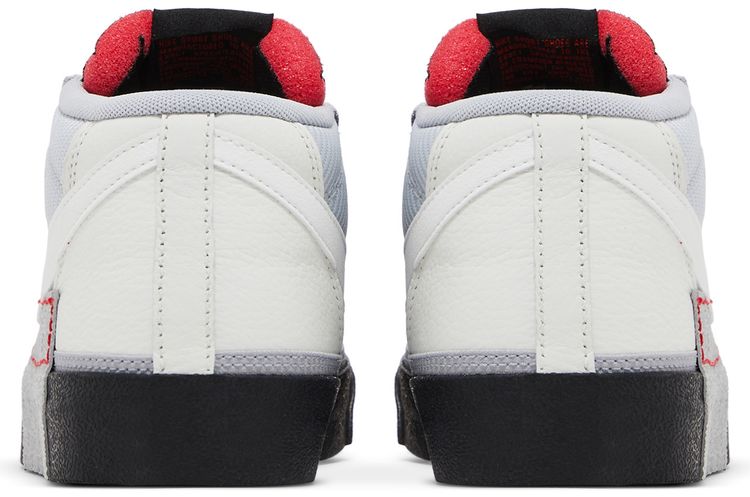 Nike Blazer Low Pro Club Wolf Grey University Red