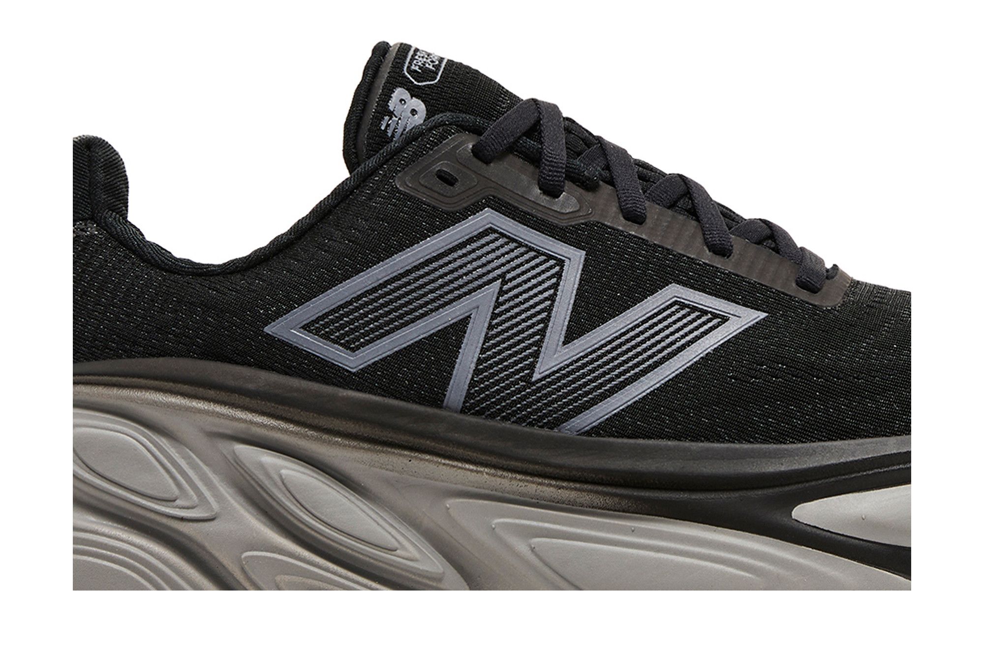 Buy New Balance Fresh Foam X More v5 'Black Silver Metallic