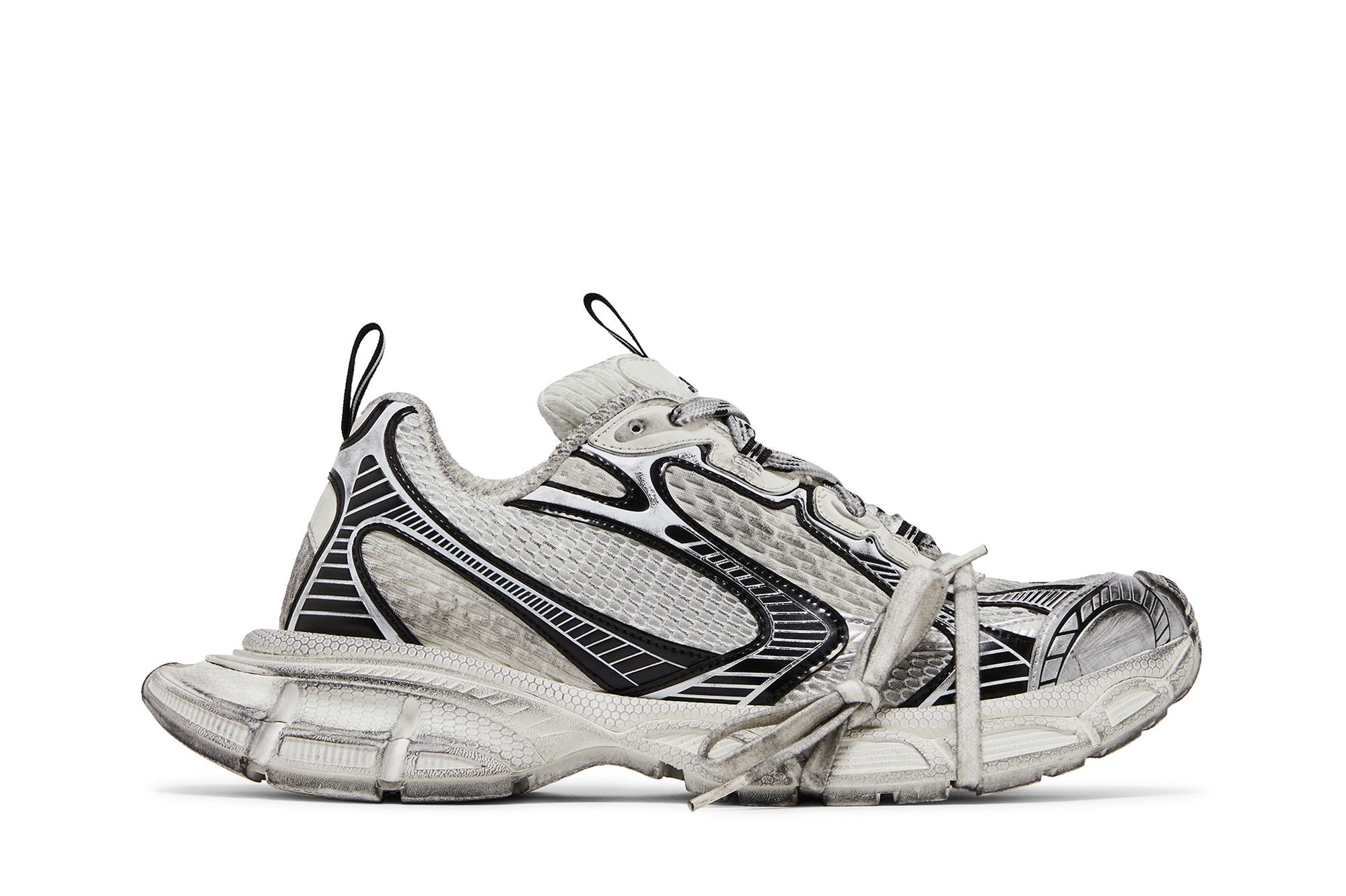 Buy Balenciaga 3XL Sneaker 'Worn-Out - White Black' - 734734