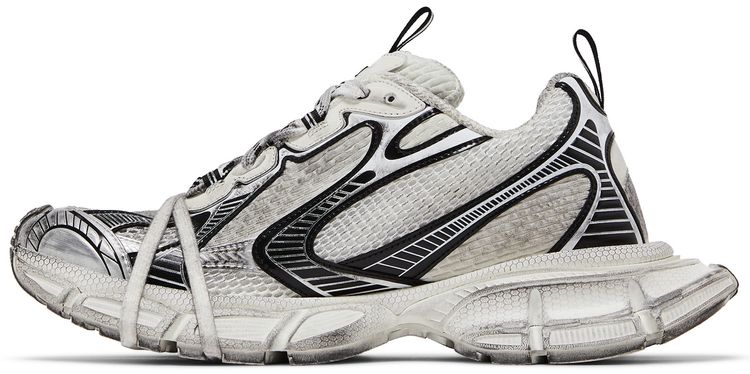 Balenciaga 3XL Sneaker Worn Out   White Black