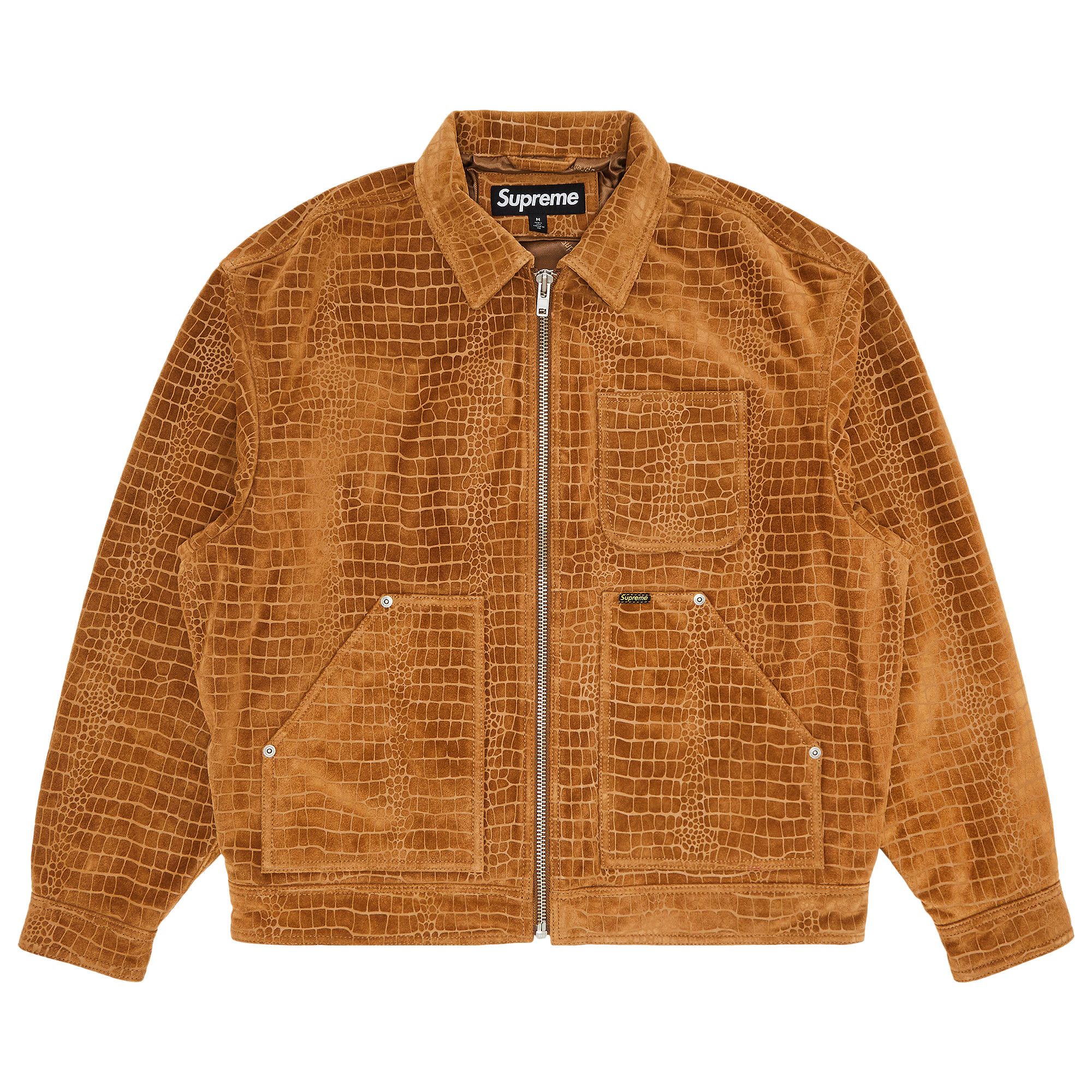 Supreme suede jacket on sale