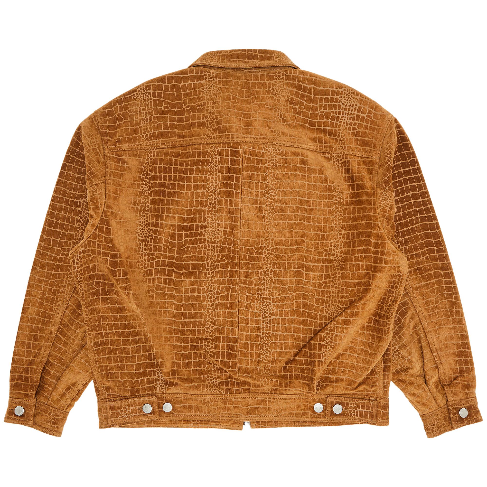 本当に信頼出来る店 xl Size Supreme 'Croc' Jacket Work Suede ジャケット・アウター