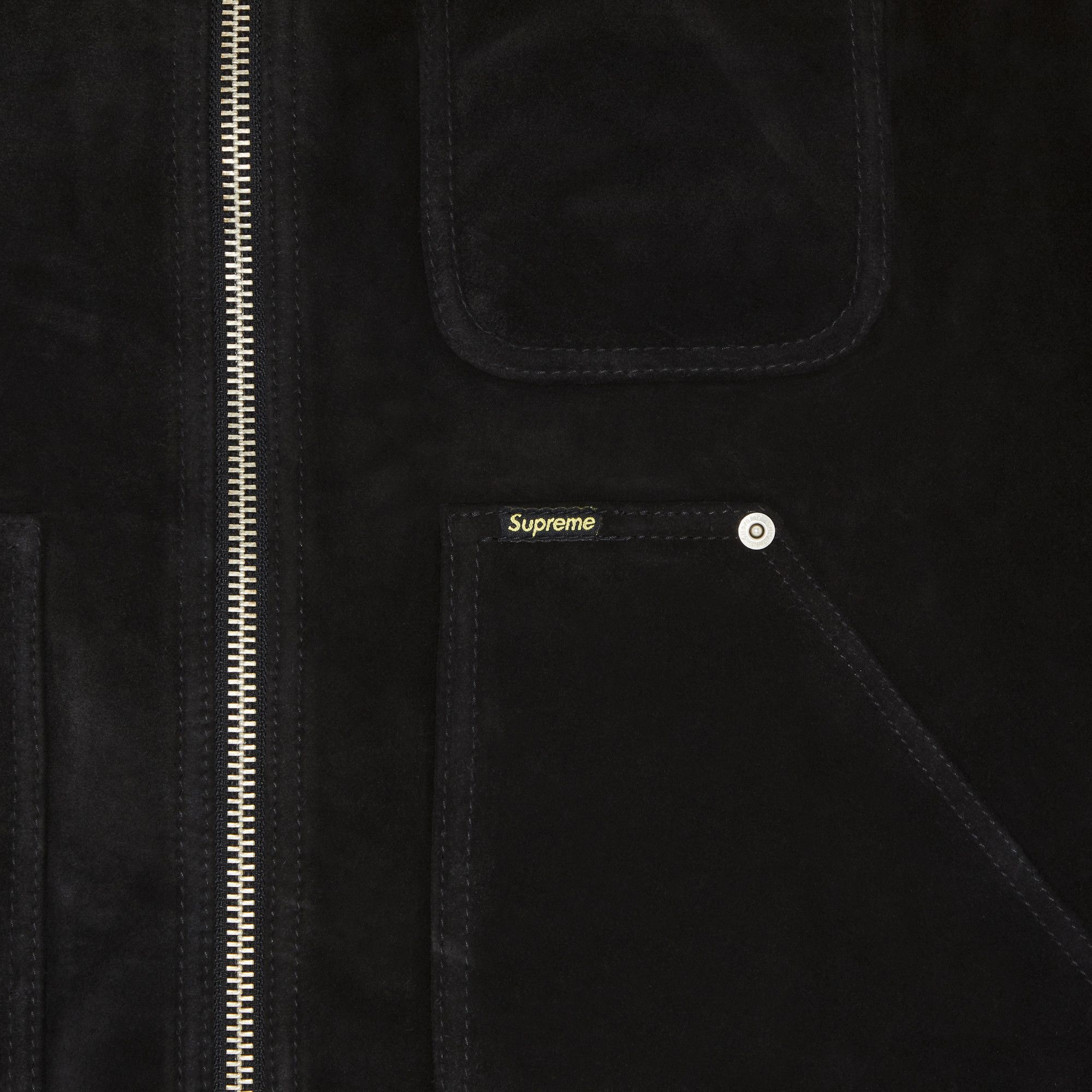 Supreme Hooded Suede Work Jacket (FW17) - $588