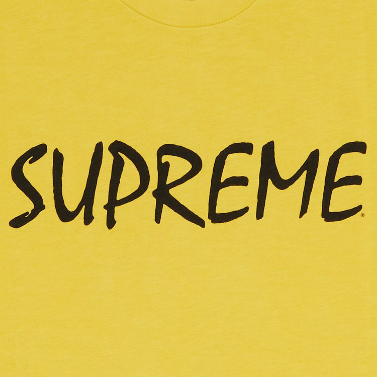 Supreme FTP Short Sleeve Top Yellow