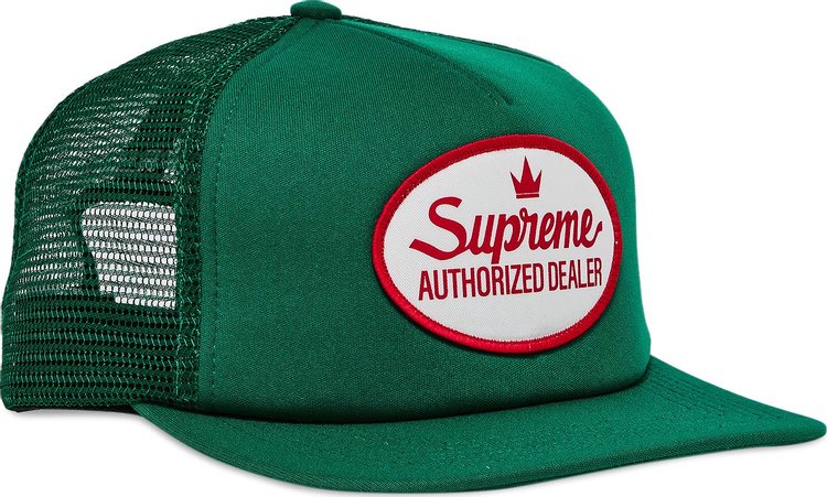 Supreme Authorized Mesh Back 5 Panel Green