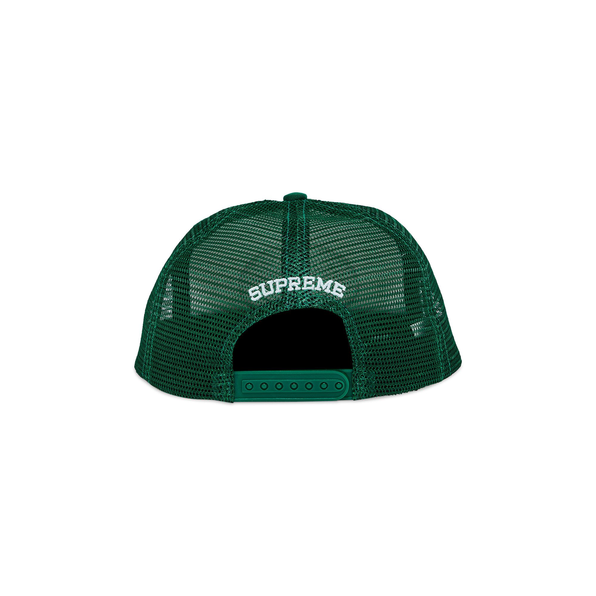 Buy Supreme Authorized Mesh Back 5-Panel 'Green' - FW24H79