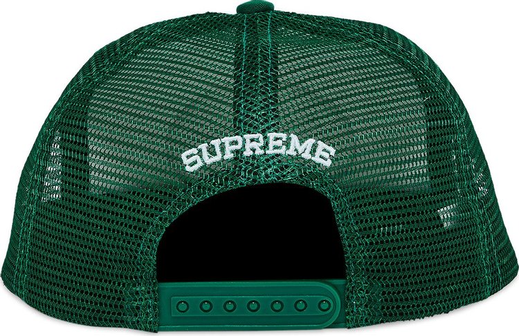 Supreme Authorized Mesh Back 5 Panel Green