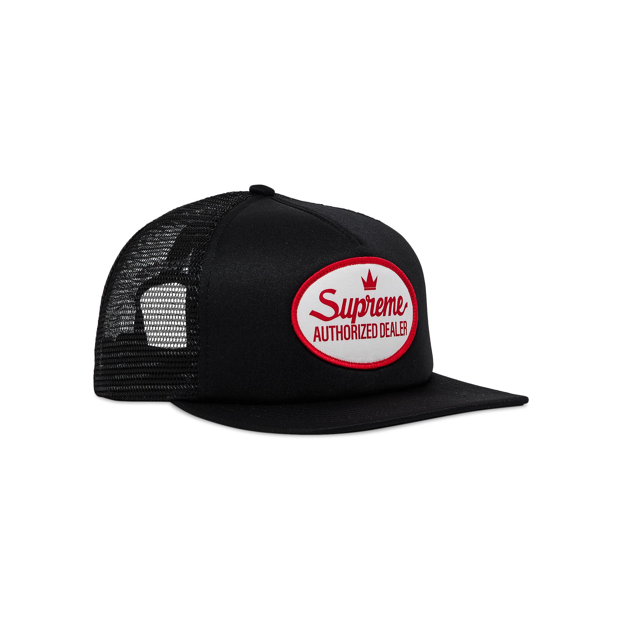 Buy Supreme Authorized Mesh Back 5-Panel 'Black' - FW24H79