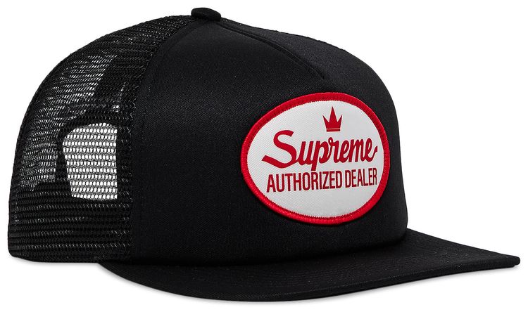 Supreme Authorized Mesh Back 5 Panel Black