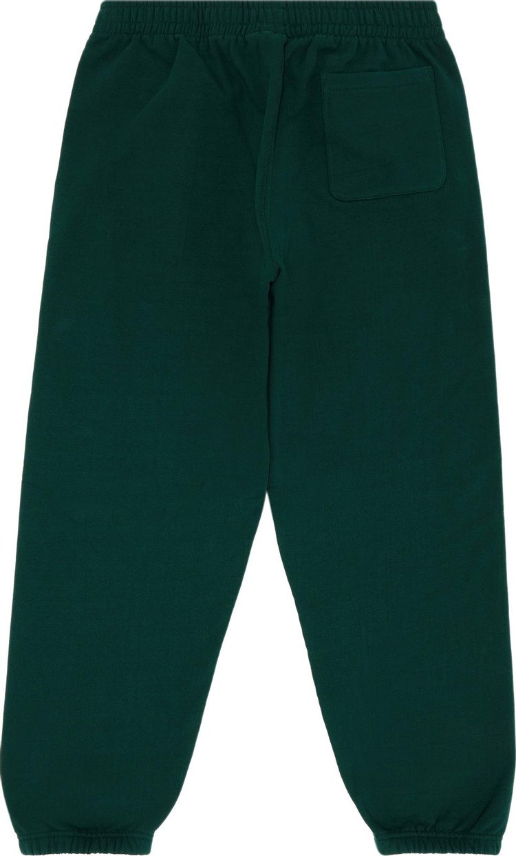 Supreme Satin Applique Sweatpant Dark Green