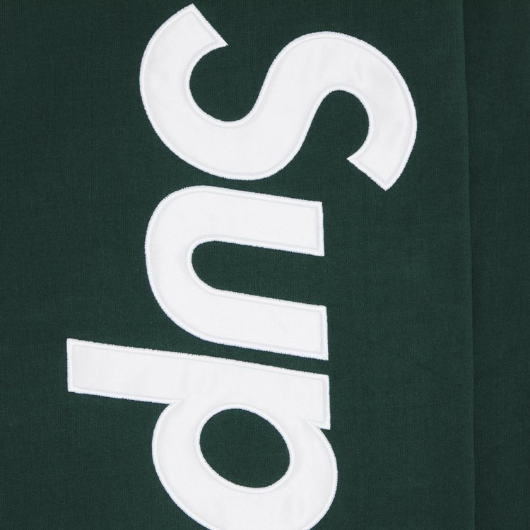 Supreme Satin Applique Sweatpant Dark Green