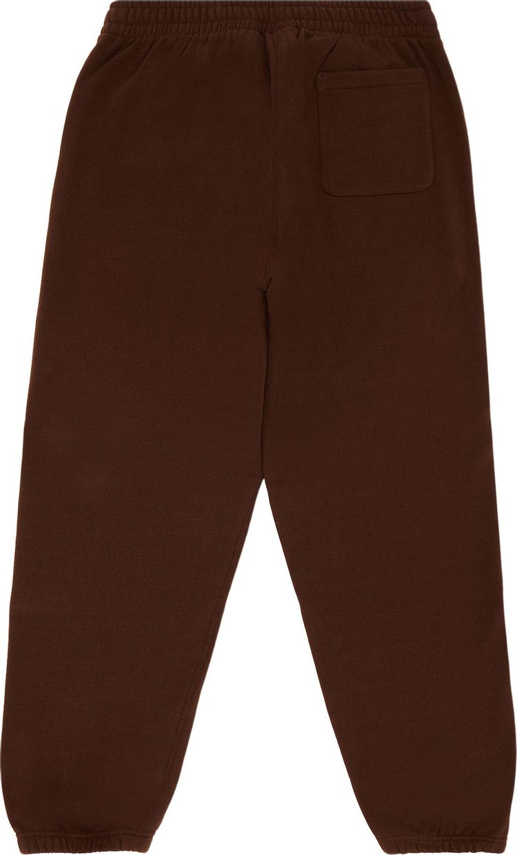 Supreme Satin Applique Sweatpant Brown