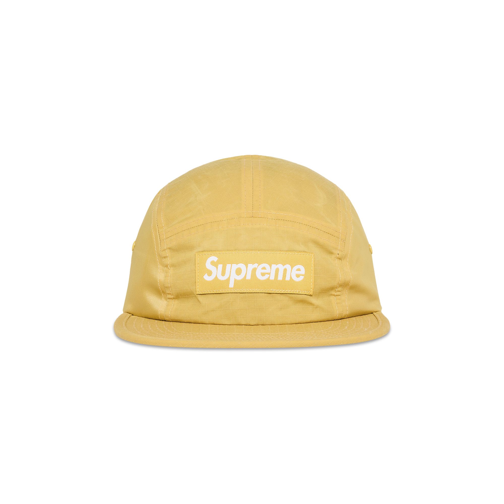 Buy Supreme Waxed Ripstop Camp Cap 'Yellow' - FW24H16 YELLOW