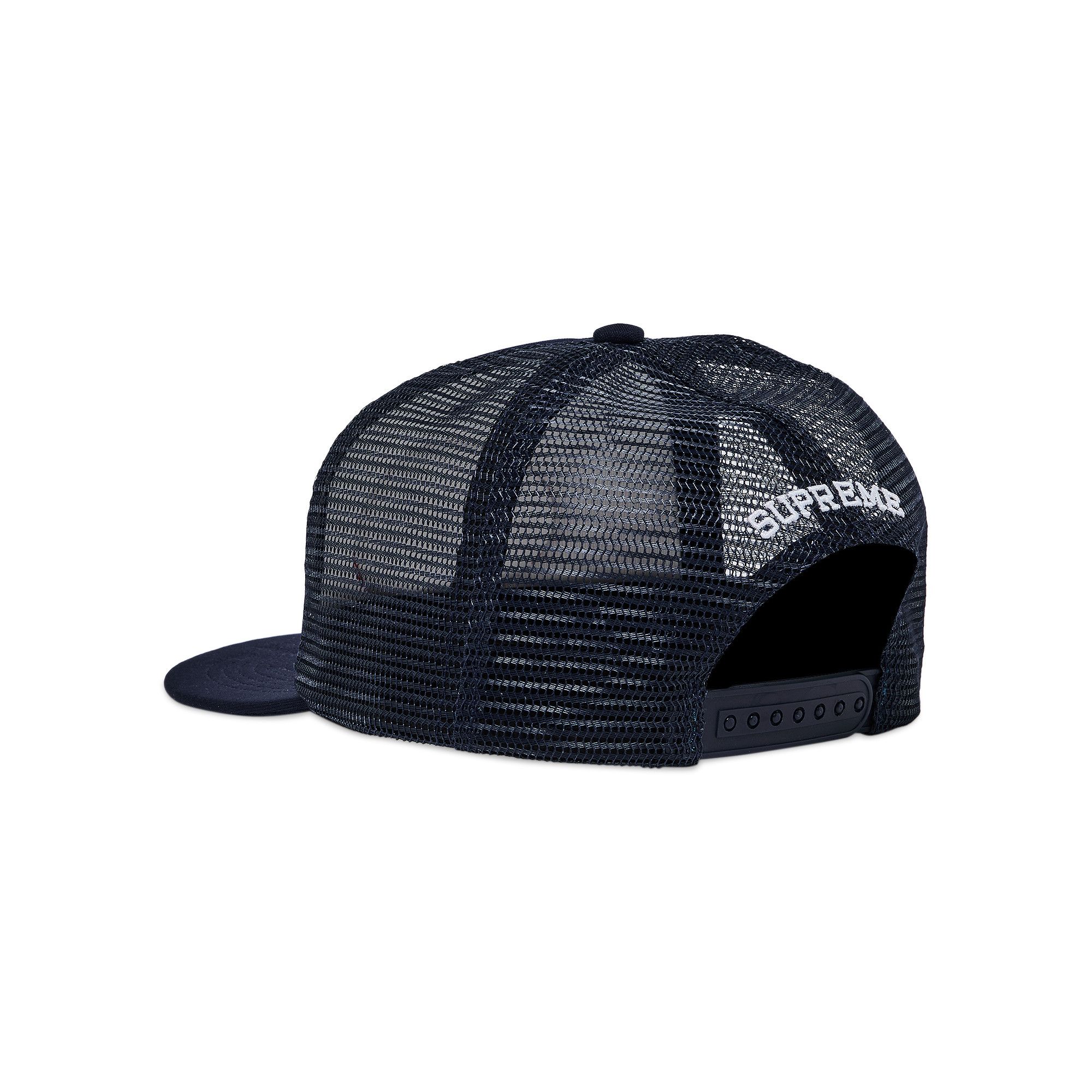 Achetez des Supreme Authorized Mesh Back 5-Panel 'Navy