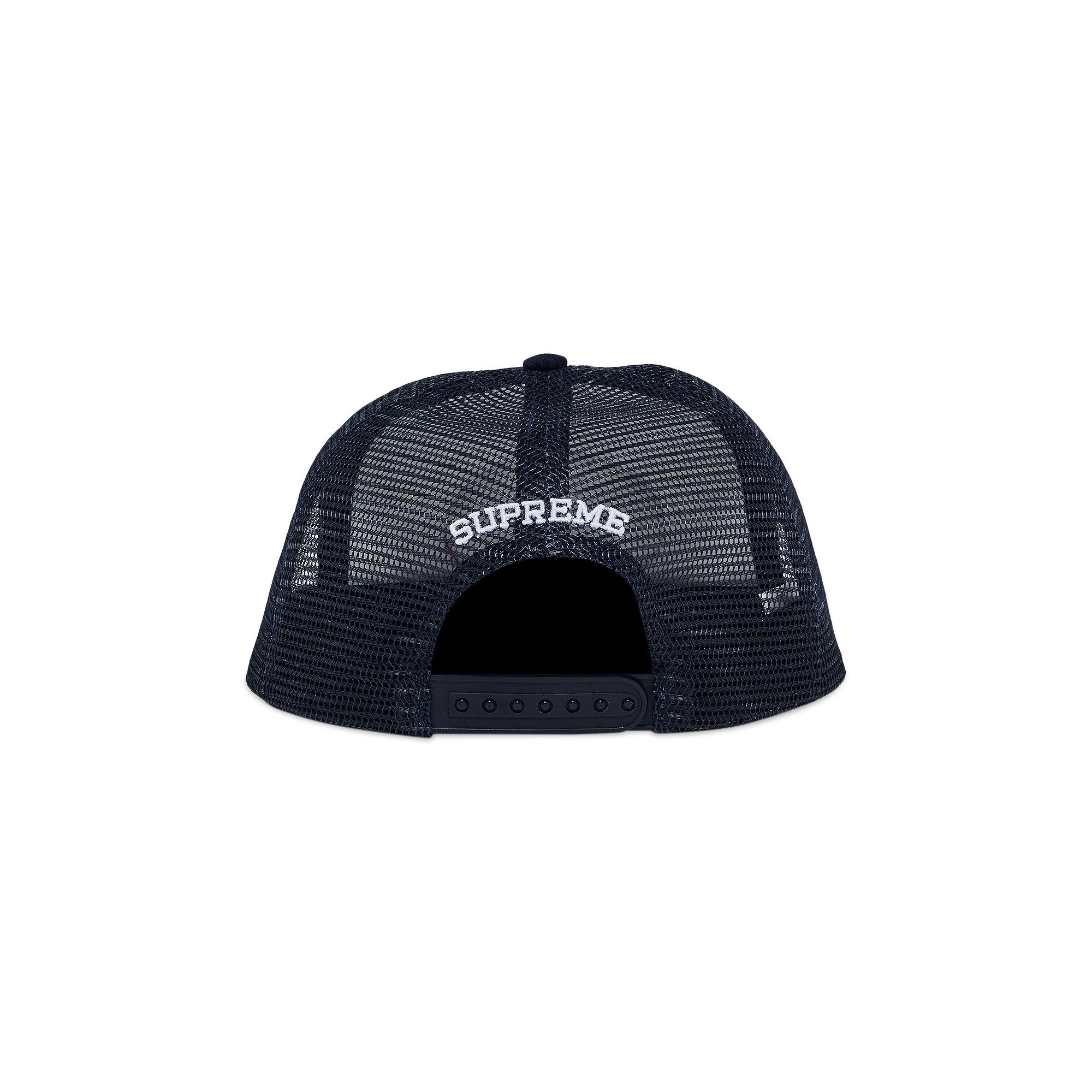 Buy Supreme Authorized Mesh Back 5-Panel 'Navy' - FW24H79 NAVY | GOAT