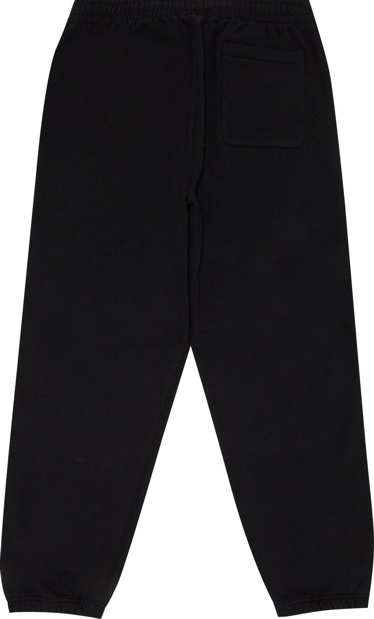 Supreme Satin Applique Sweatpant Black