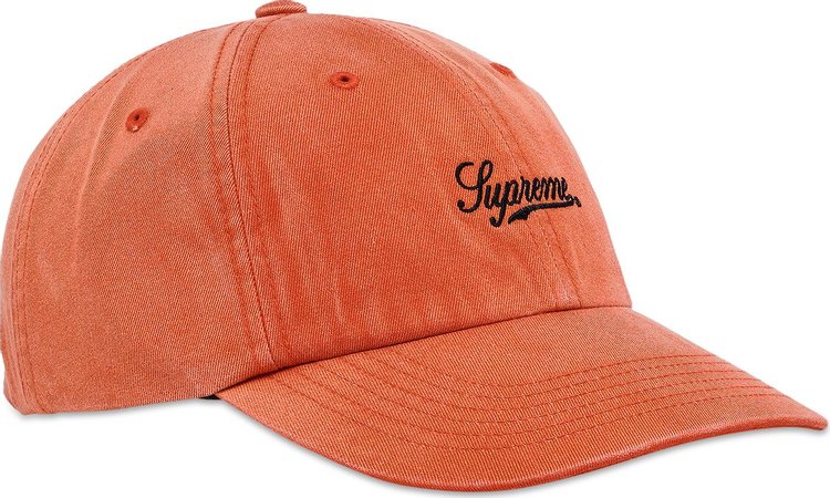 Supreme Bleached Chino 6 Panel Orange