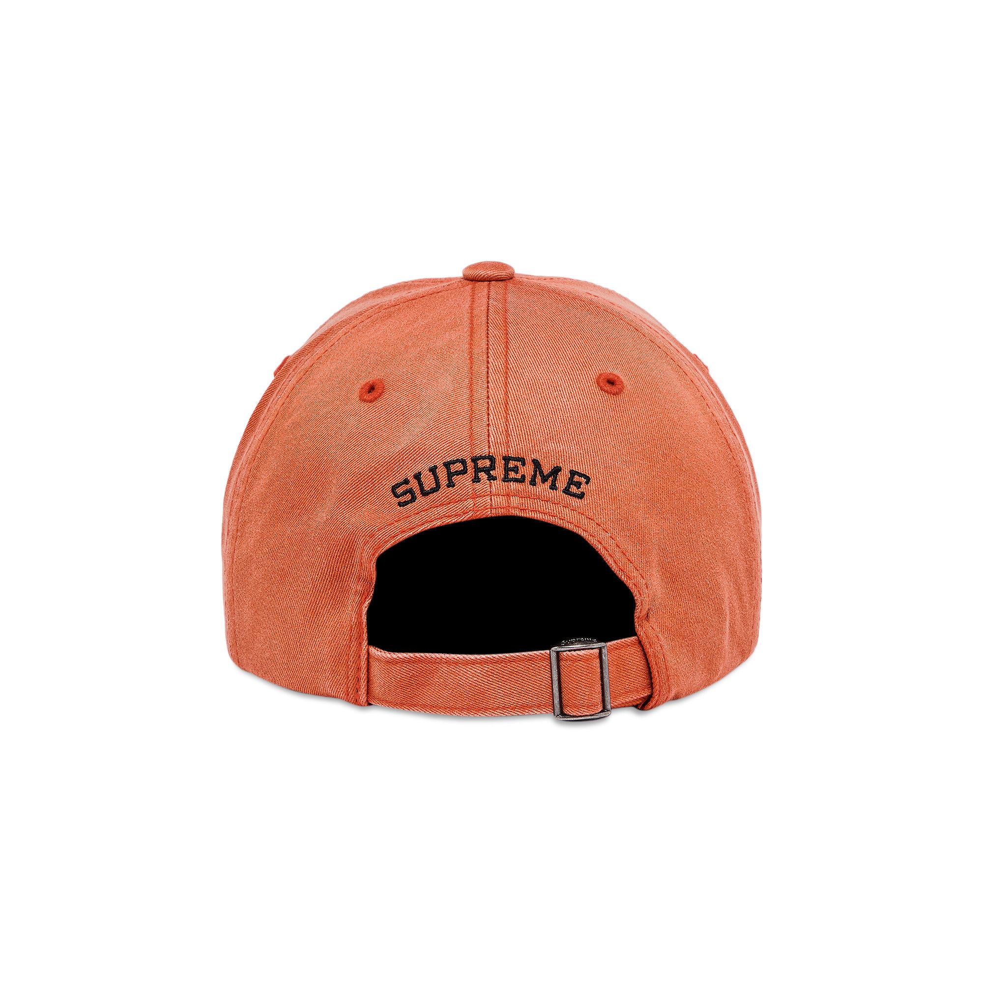 Supreme Bleached Chino 6-Panel 'Orange'