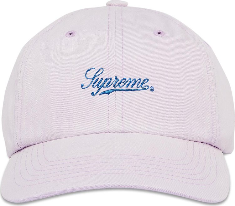 Supreme Bleached Chino 6 Panel Lavender