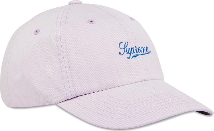 Supreme Bleached Chino 6 Panel Lavender