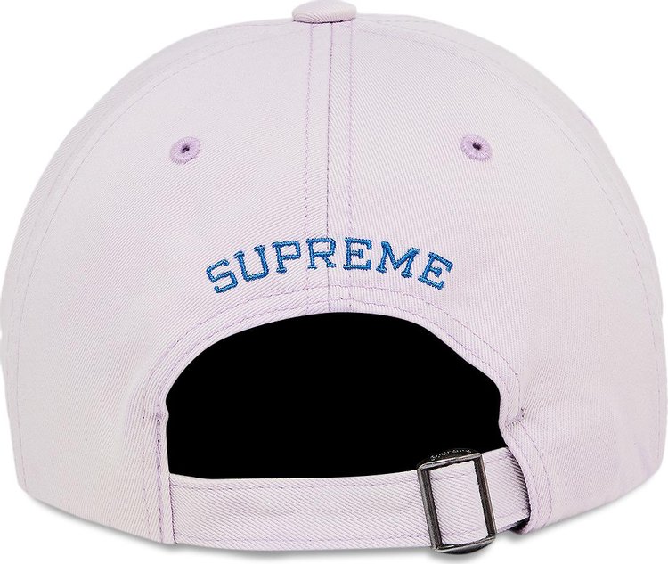 Supreme Bleached Chino 6 Panel Lavender