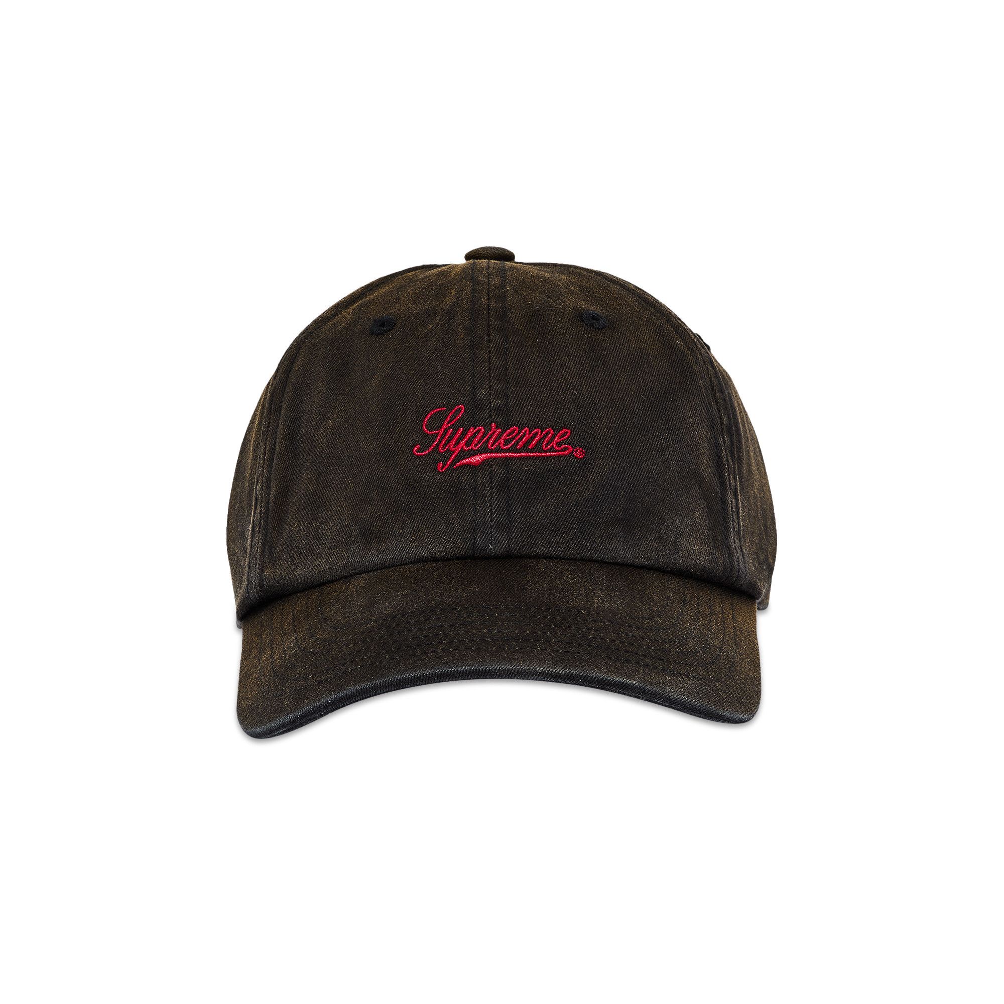 Buy Supreme Bleached Chino 6-Panel 'Black' - FW24H13 BLACK | GOAT