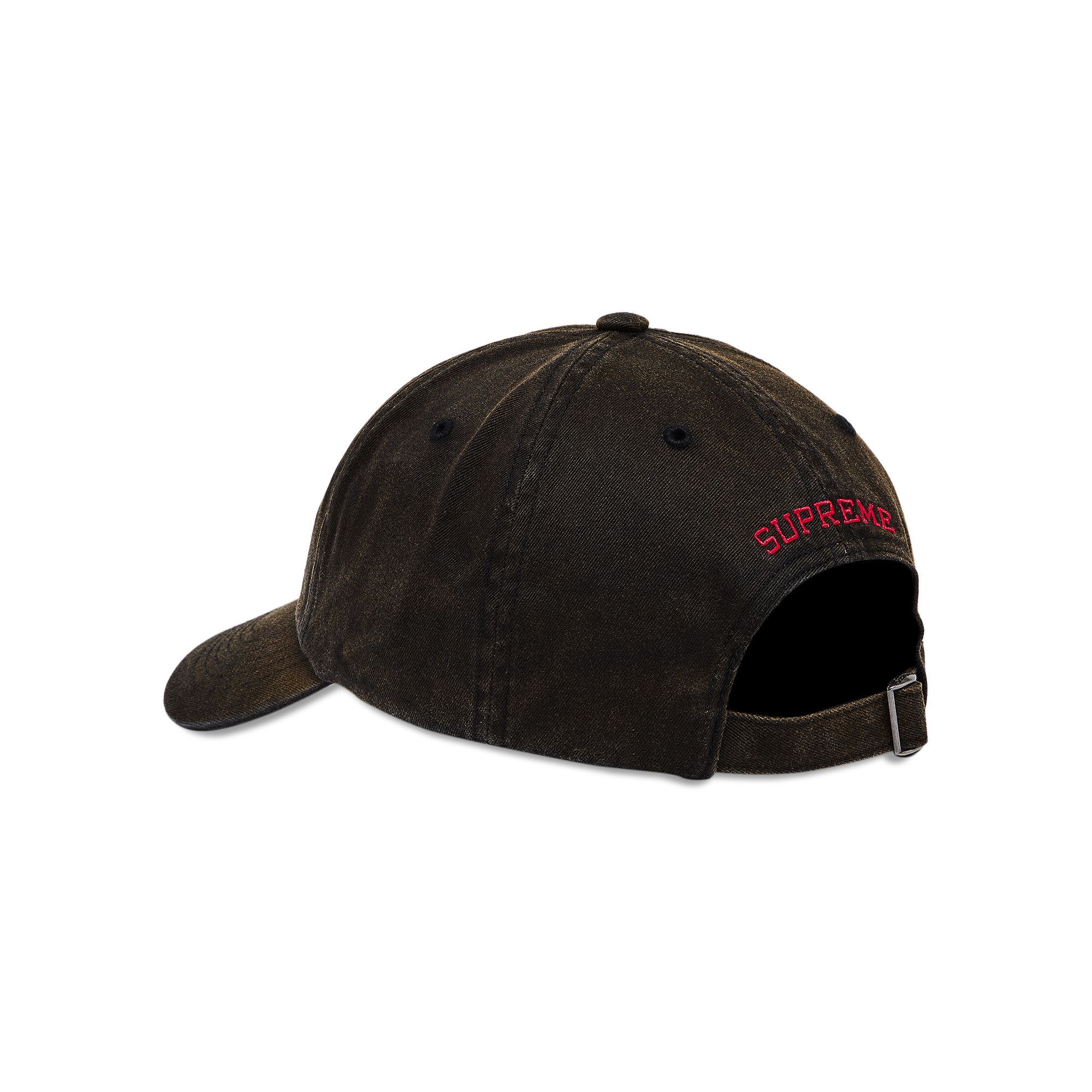 Buy Supreme Bleached Chino 6-Panel 'Black' - FW24H13 BLACK