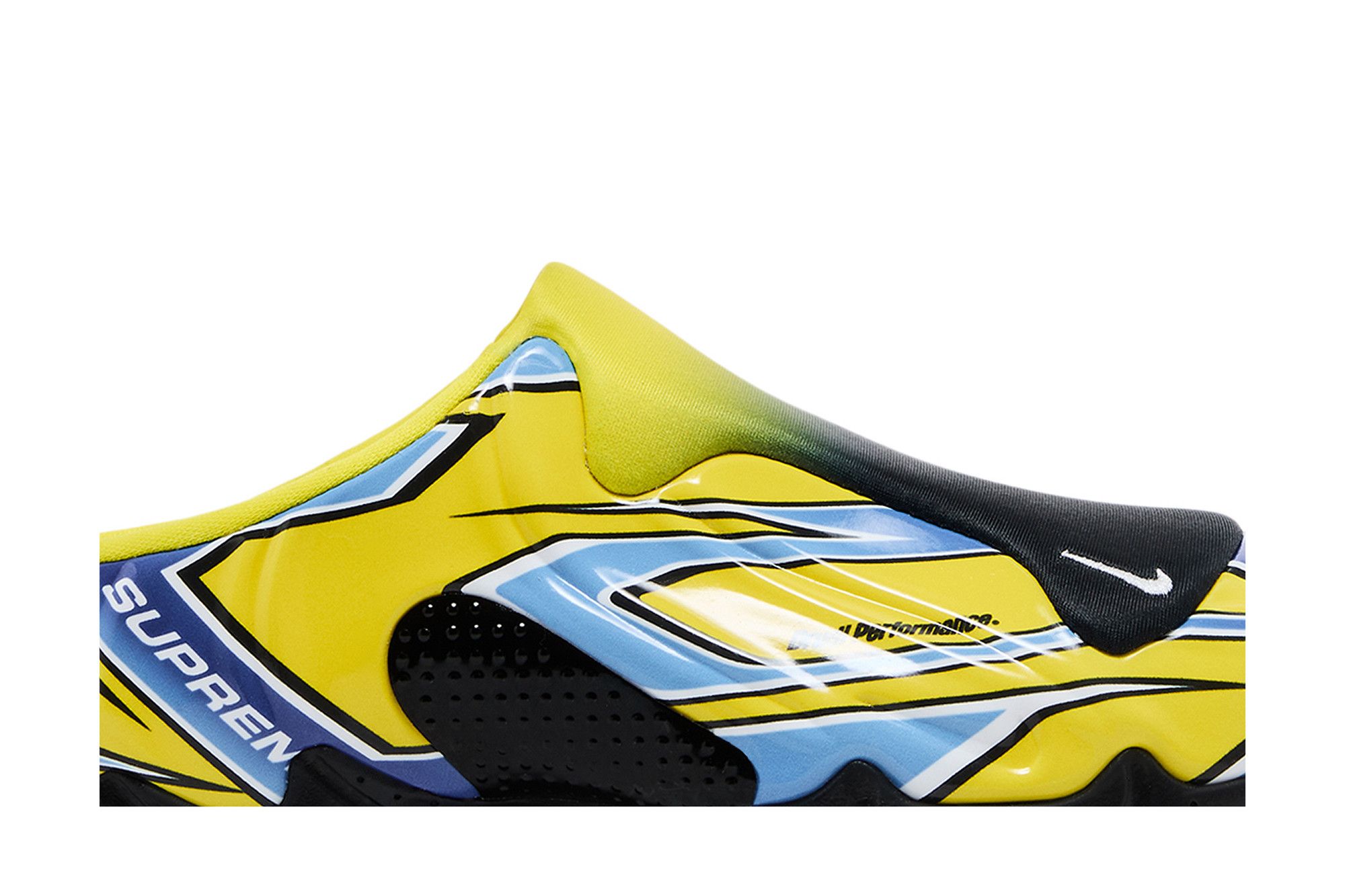Supreme × Nike Clogposite SP FW24 Blue/Opti Yellow - FN0289