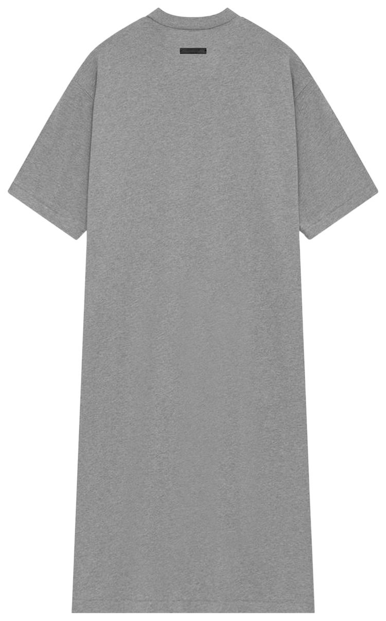 Fear of God Essentials Tri Blend 34 Sleeve Dress Dark Heather