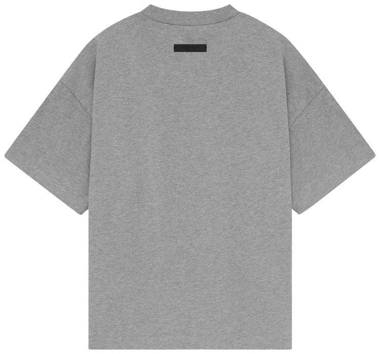 Buy Fear of God Essentials Kids Jersey Crewneck Tee 'Dark Heather ...