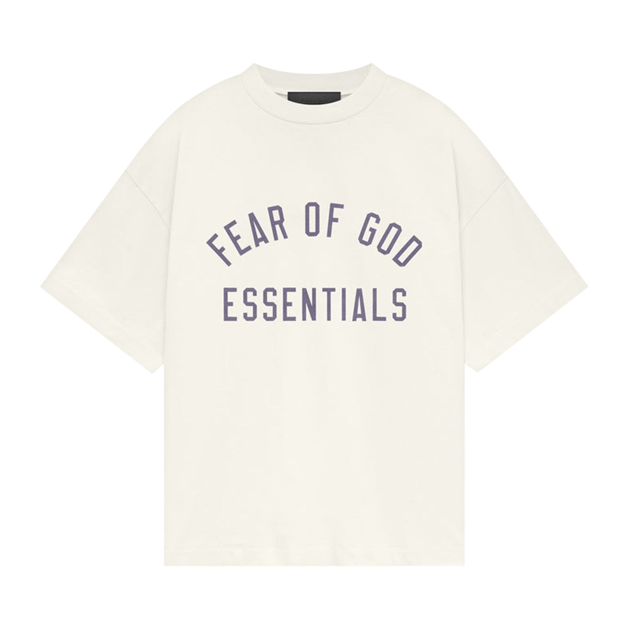 Buy Fear of God Essentials Kids Jersey Crewneck Tee 'Shell