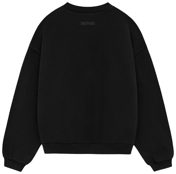 Fear of God Essentials Kids Fleece Crewneck Black