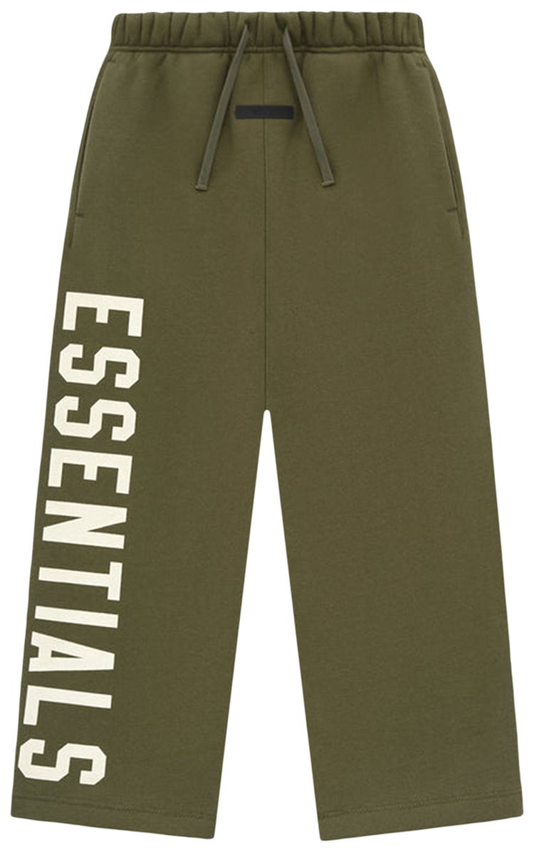 Fear of God Essentials Kids Fleece Relaxed Sweatpant Military