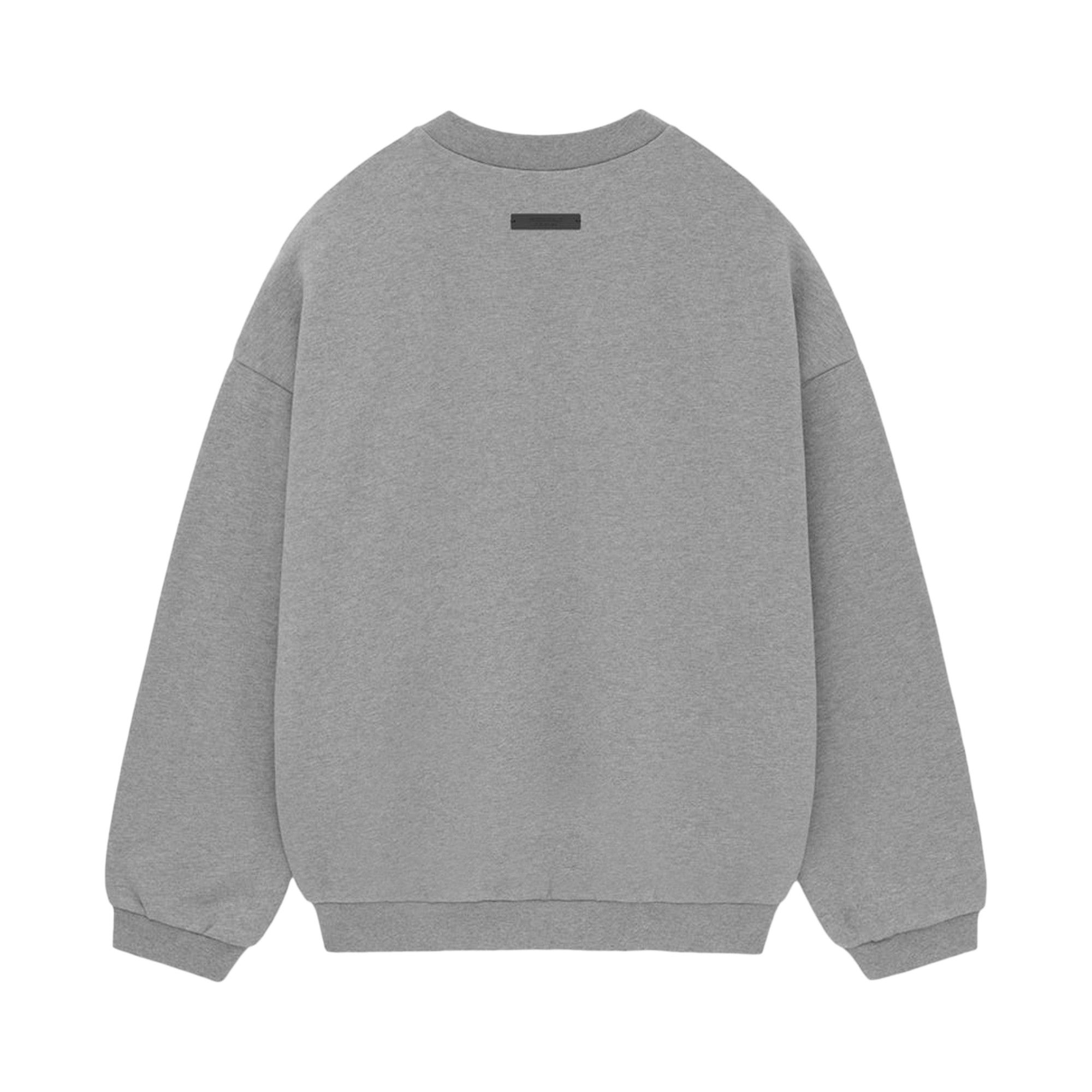 Buy Fear of God Essentials Fleece Crewneck 'Dark Heather