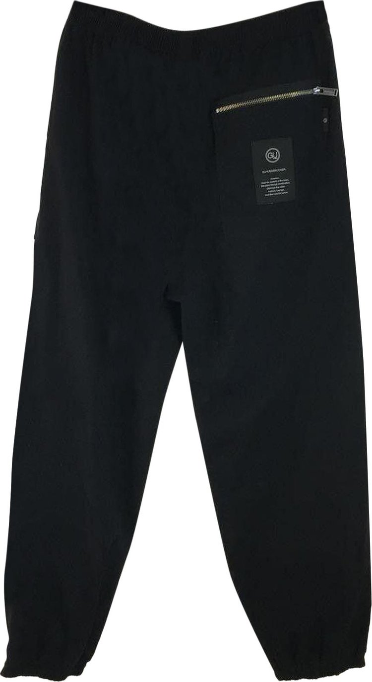 GU x Undercover Zipper Pants Black