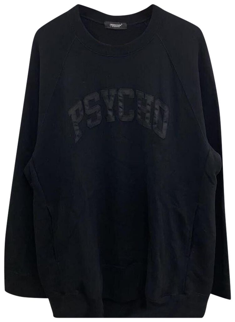 Undercover Psycho Crewneck Black