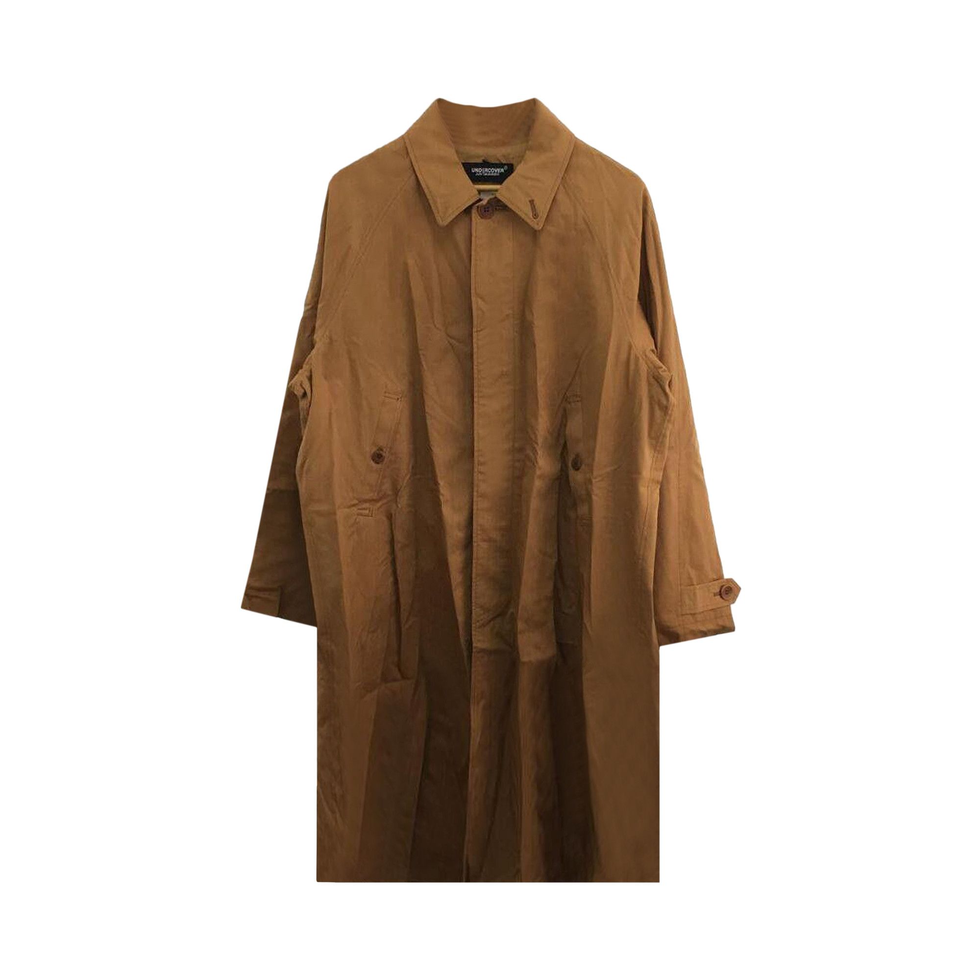 Buy Undercover Bloody Geekers Trench Coat 'Brown' - UCW4312 2 BROW